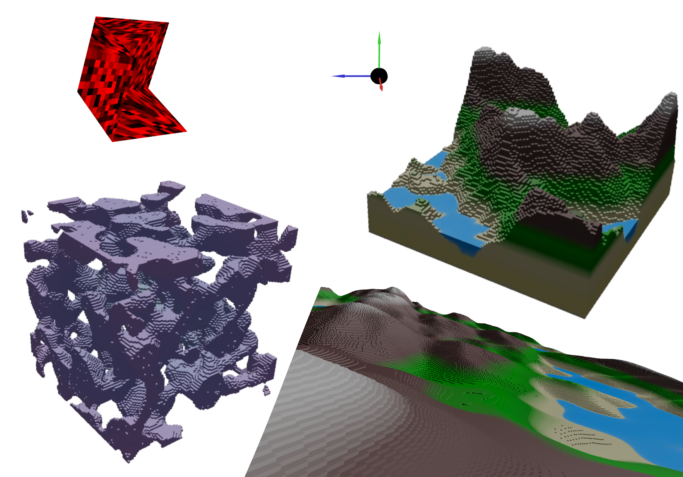 Parallax Voxel Ray Marcher
